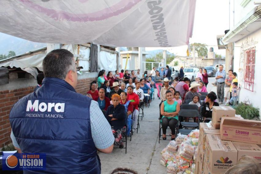 Programa Colibrí del Ayuntamiento de Tuxpan beneficia a 4,200 familias 