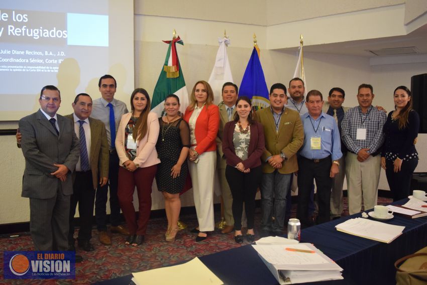 Visitadores de CEDH recibieron capacitación de la CoIDH