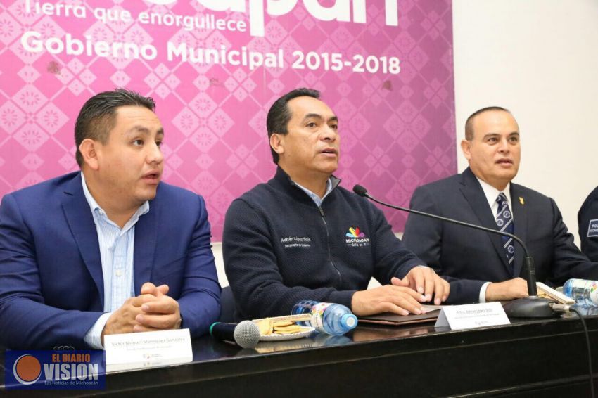 A la baja, delitos de alto impacto en región Uruapan: GCM 