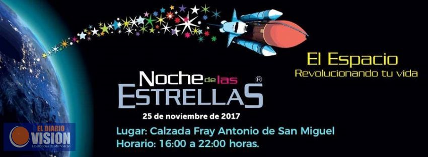 Invitan a la Noche de las Estrellas 2017