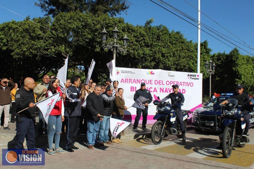 Arranca operativo "Blanca Navidad" en el municipio de Tuxpan