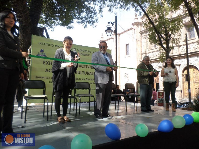 Exhibe IMCED su quehacer educativo en Morelia