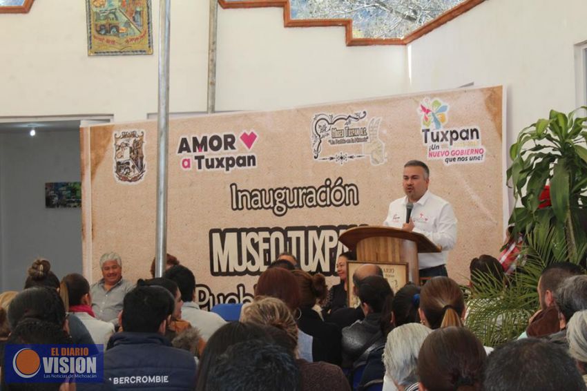 Alcalde de Tuxpan inagura Museo 