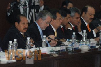 LGR asiste al Consejo Nacional de Seguridad, Michoacán avanza