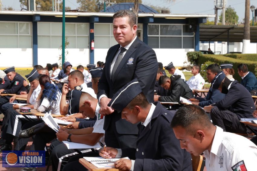 IEESSPP aplica evaluación final de Competencias Básicas de la Función Policial