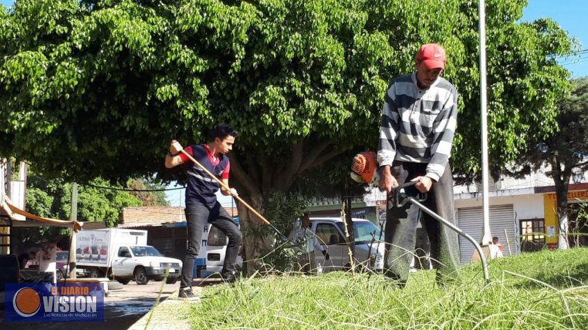 Recupera SSP espacios públicos en beneficio de 48 mil personas 
