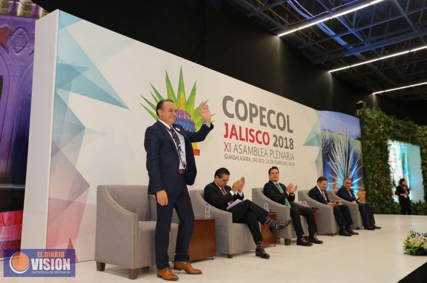 Clausura Sigala asamblea de la Copecol y  convoca a fortalecer andamiaje jurídico