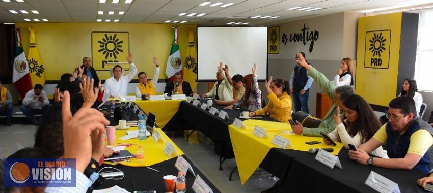 Precandidaturas en Michoacán son motivo de orgullo para el PRD: Arturo Prida