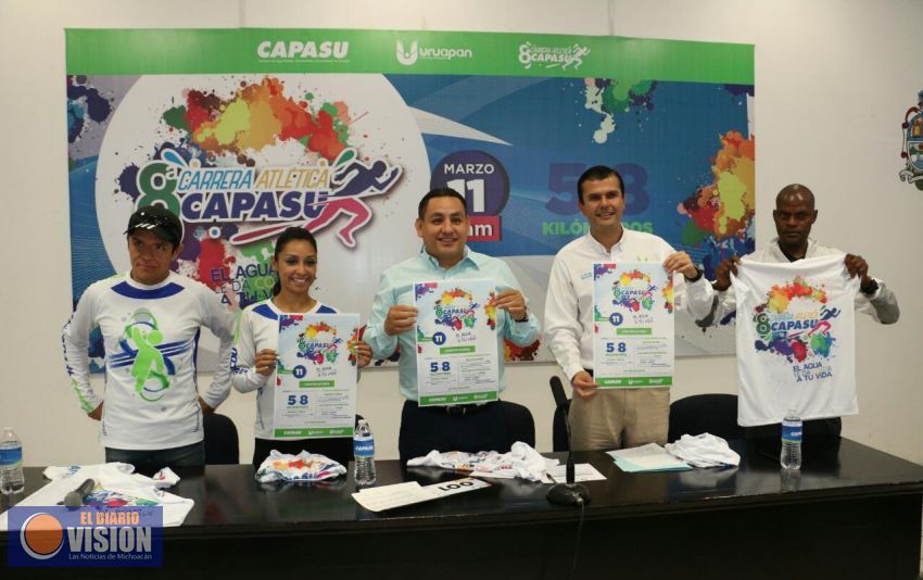 Lanzan convocatoria para 8ª Carrera Atlética por el Agua de la Capasu