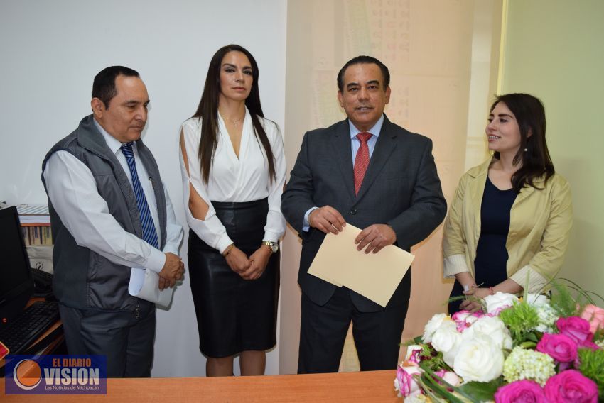 Realiza CEDH relevos institucionales