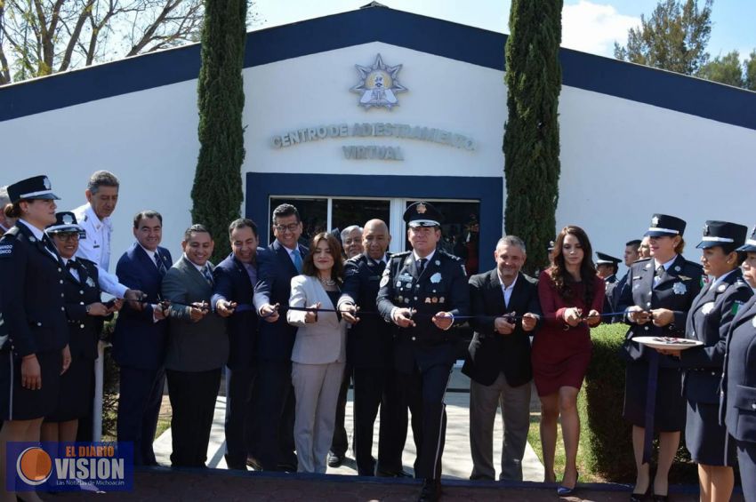 Mediante una donación del Plan Mérida, IEESSPP inaugura stand de tiro virtual
