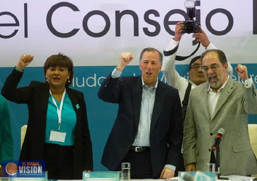 Nueva Alianza confirma a Meade como su candidato presidencial