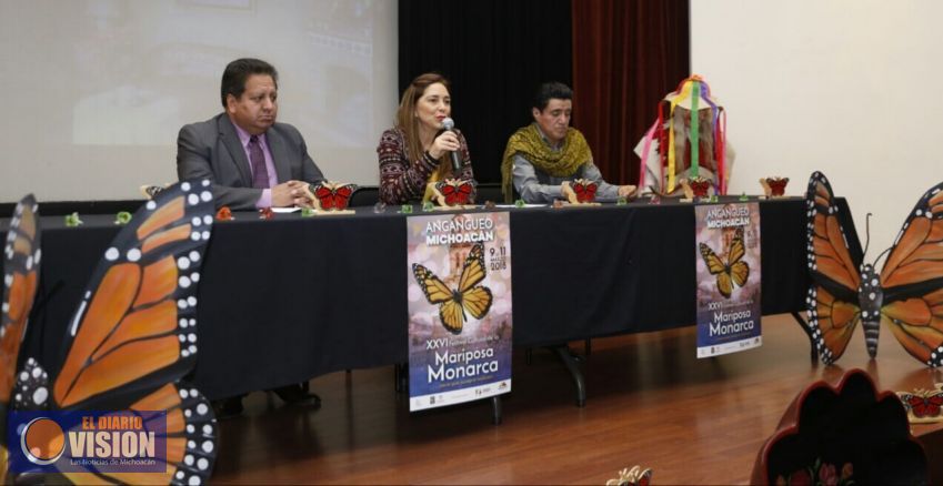 Angangueo listo para realizar el Festival Cultural de la Mariposa Monarca