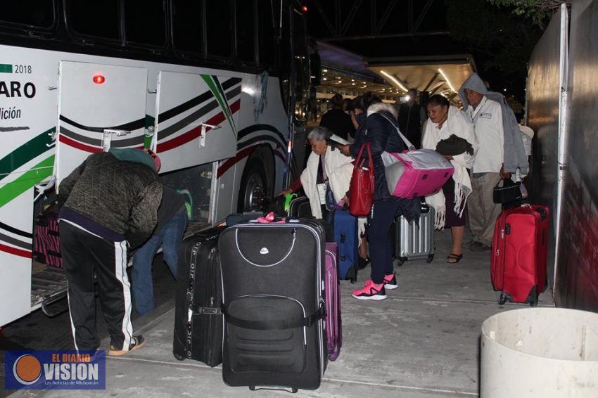 Llegó a California el primer grupo de 