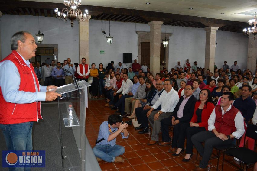 Con ánimos de victoria, conmemora el priismo  michoacano 89 aniversario de su fundación. 