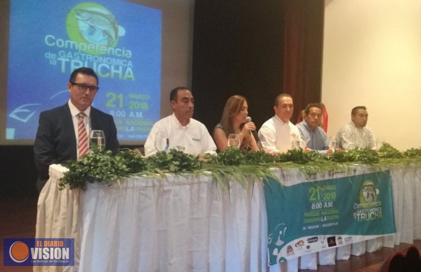 Invitan a la 1er Competencia Gastronómica de la Trucha, un producto nutritivo y natural 