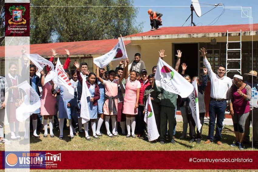 Arrancan obras escolares en el municipio de Zinapécuaro