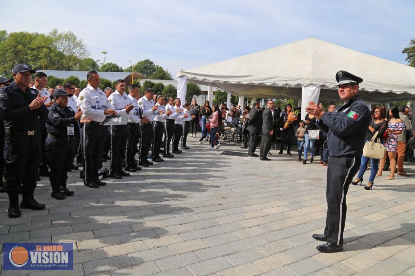 Capacita IEESSPP a policías de 25 municipios de Michoacán