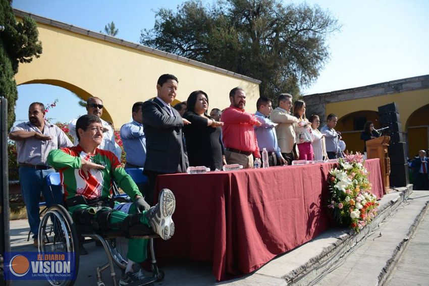 Realiza Gobierno de Álvaro Obregón acto cívico por 212 Aniversario del Natalicio de Benito Juárez