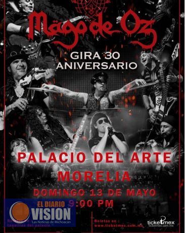 Mägo de Oz llegará a Morelia en mayo 