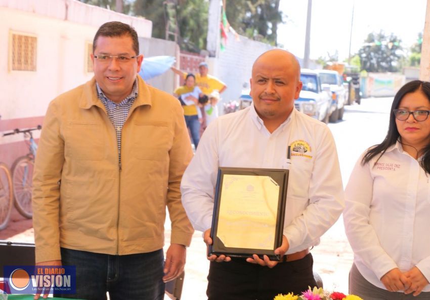 Inaugura Juan Carlos Barragán infraestructura educativa en Villa Morelos 