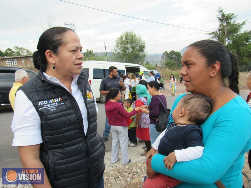 Jeovana Alcántar se compromete a impulsar  marco legal en favor de grupos vulnerables