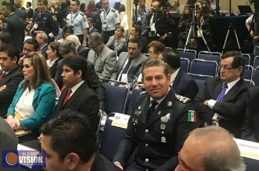 Acude IEESSPP a encuentro de administración de la seguridad y fuerzas del orden