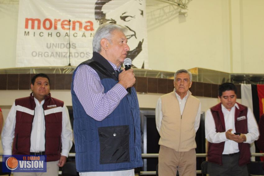 Confirman visita de AMLO en Zacapu