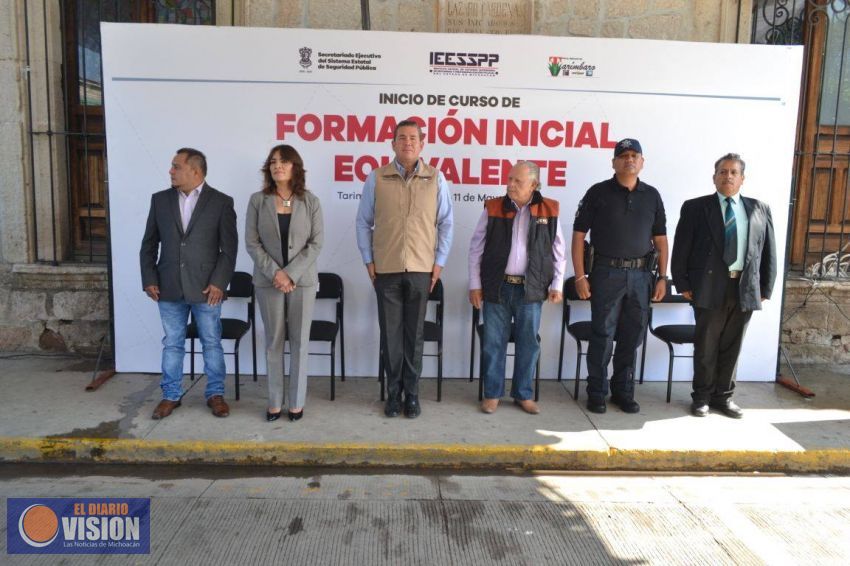 Arranca IEESSPP Formación inicial para policías municipales