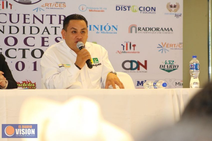 Lograremos que Uruapan se consolide como el municipio de mayor desarrollo:Víctor Manríquez