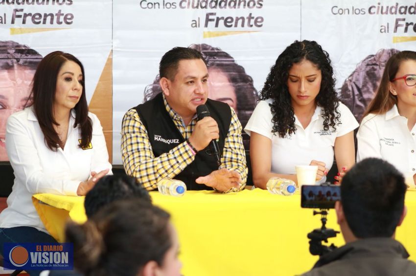 Con participación ciudadana podremos lograr transformar el Uruapan que requieren: Víctor Manríquez
