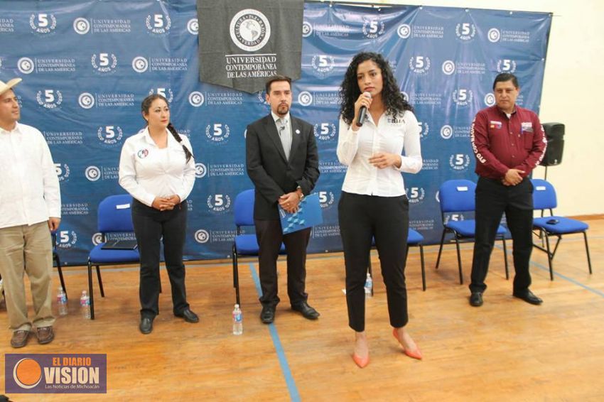 El talento y visión de nuestros jóvenes, motor de mi campaña: Edna Díaz