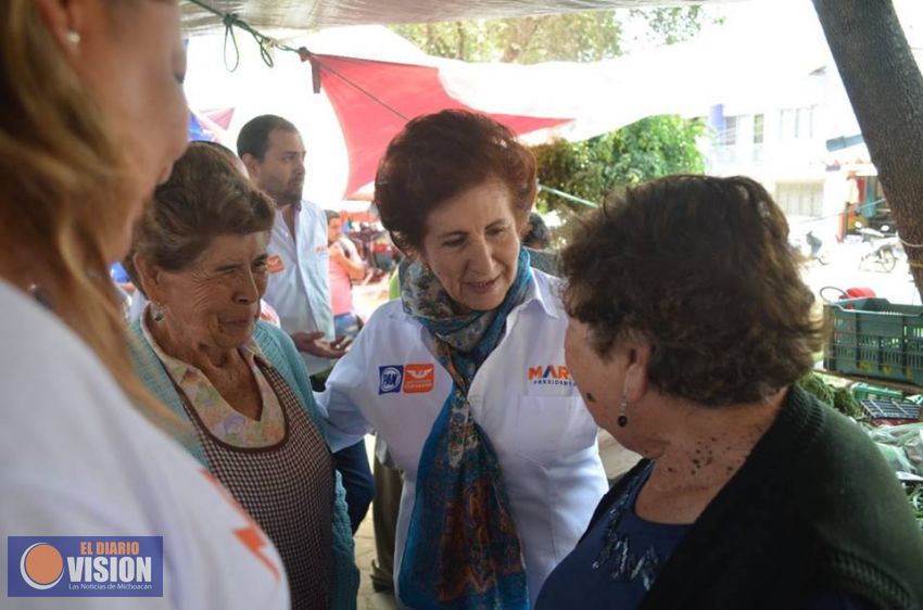Asume Mary Doddoli reto de recuperar  la seguridad en Uruapan