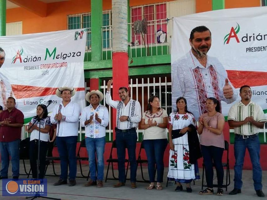 Avanza con paso firme, campaña de Adrián Melgoza
