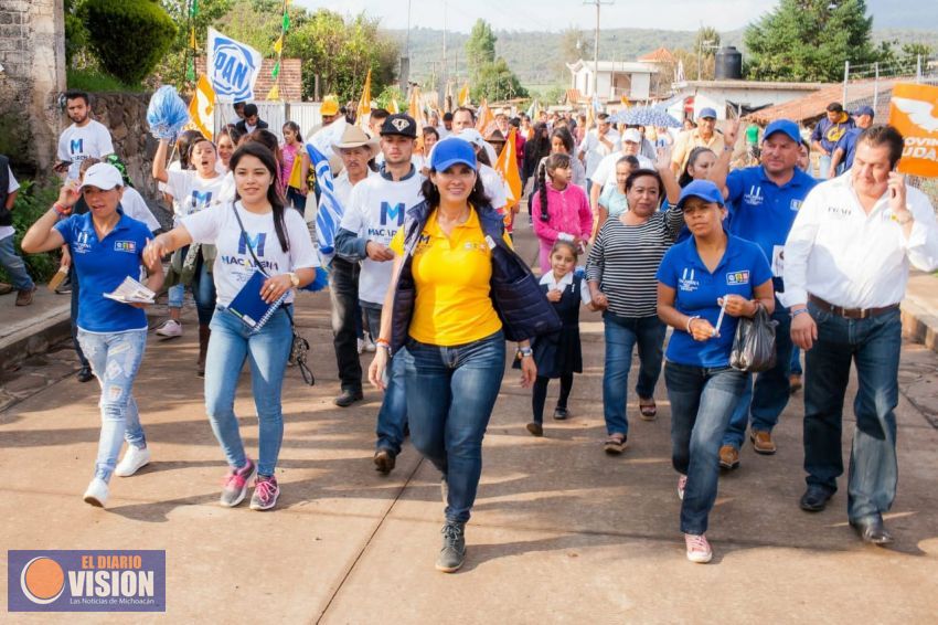 Con Ricardo Anaya tenderemos un México más justo: Macarena Chávez