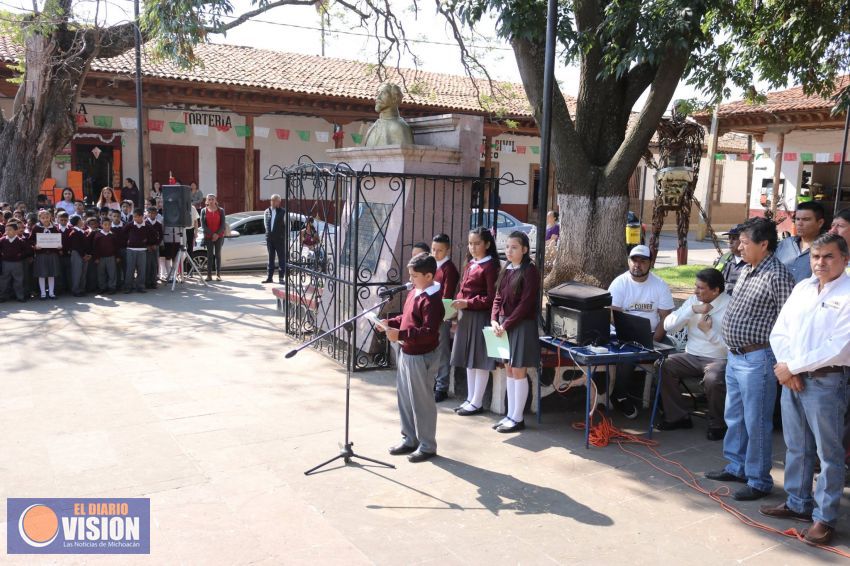 Conmemoran en Coeneo el 191 Aniversario del Natalicio de Epitacio Huerta