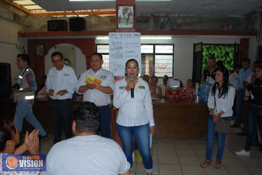 Paty Silva, anuncia que desarrollará acciones para fortalecer la seguridad en Uruapan