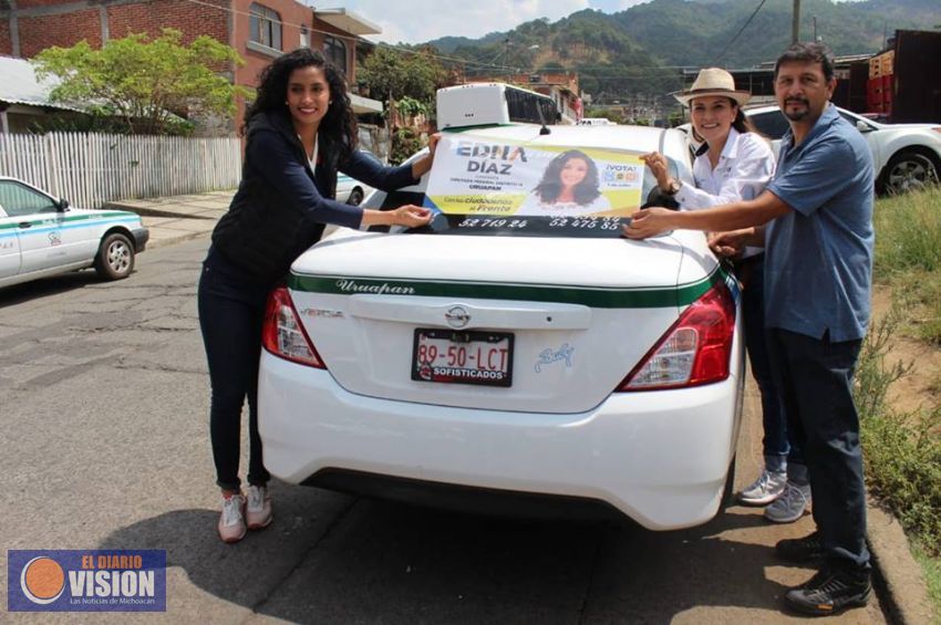 Edna Díaz, se compromete a defender un presupuesto digno para el estado
