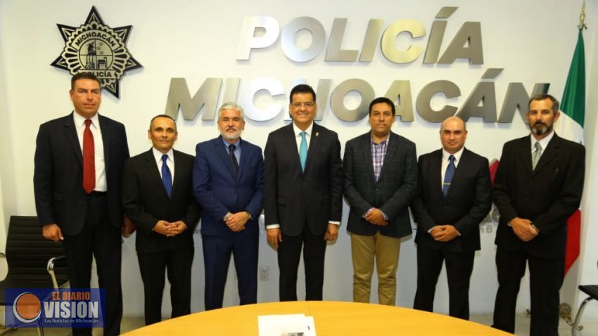 Brinda Uruguay capacitación policial a elementos de la SSP