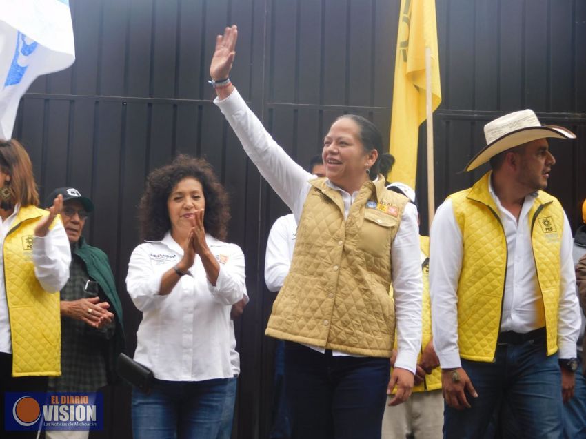 Jeovana Alcántar impulsará cumplimiento de norma forestal y gestionará para obras en Zinapécuaro