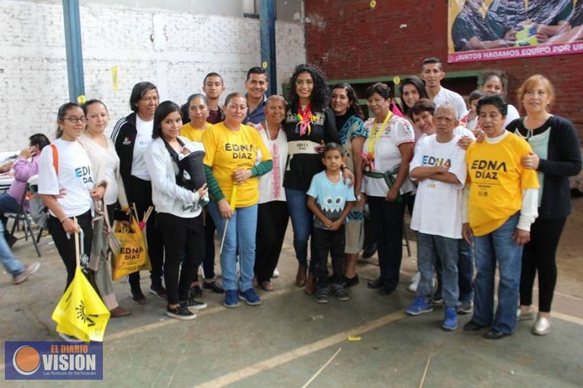 Optimizar ingresos por impuesto a la comida chatarra, compromiso de Edna Díaz.