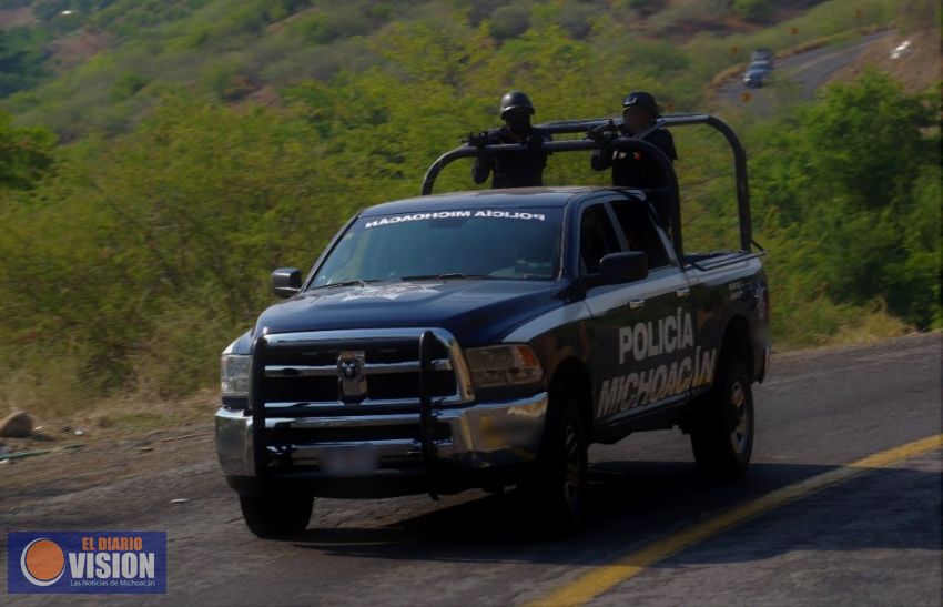 Intensifica SSP vigilancia en Aguililla