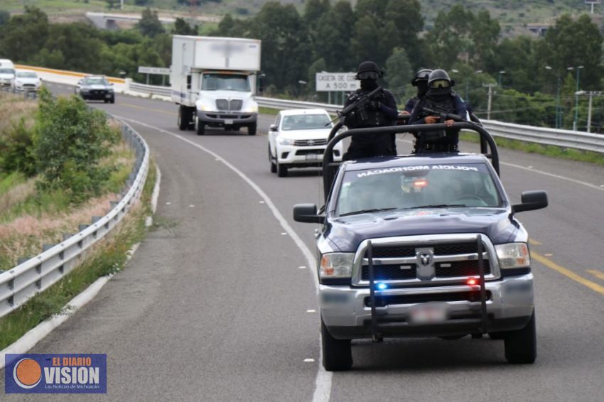 Resguarda SSP llegada de material electoral a Michoacán