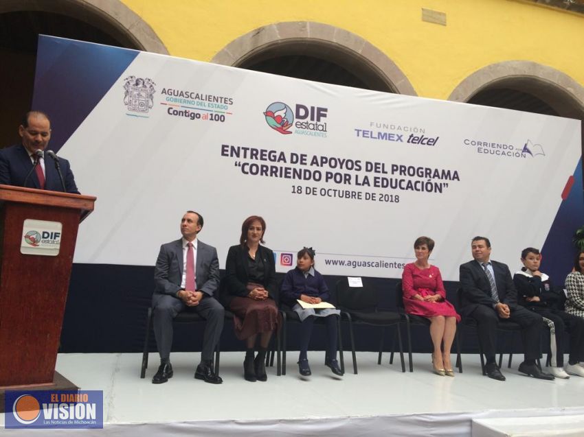 Gobierno del Estado de Aguascalientes, Fundación TELMEX Telcel entregó hoy apoyos sociales