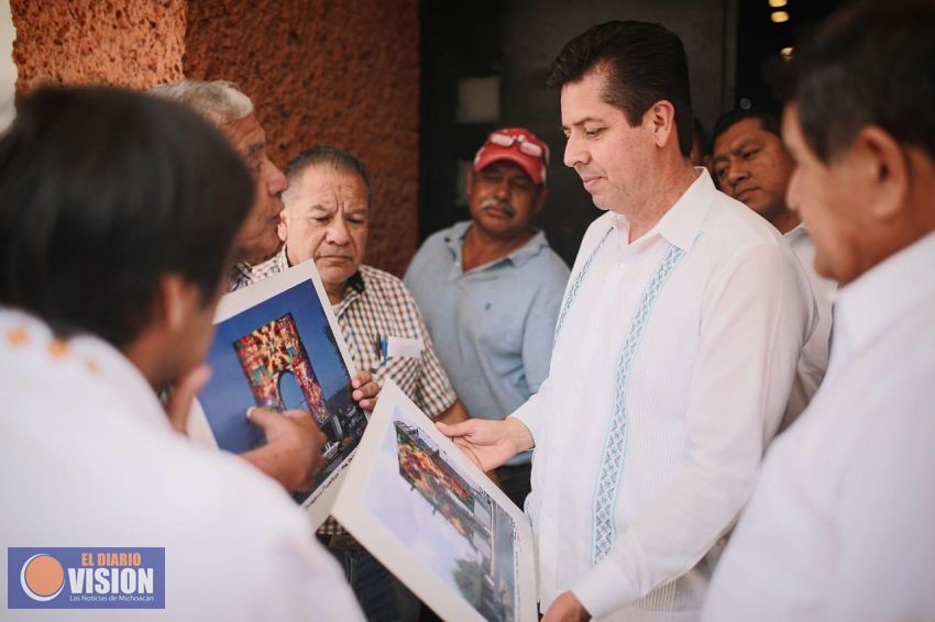 Toño García reconoce potencial turístico de Zacapu