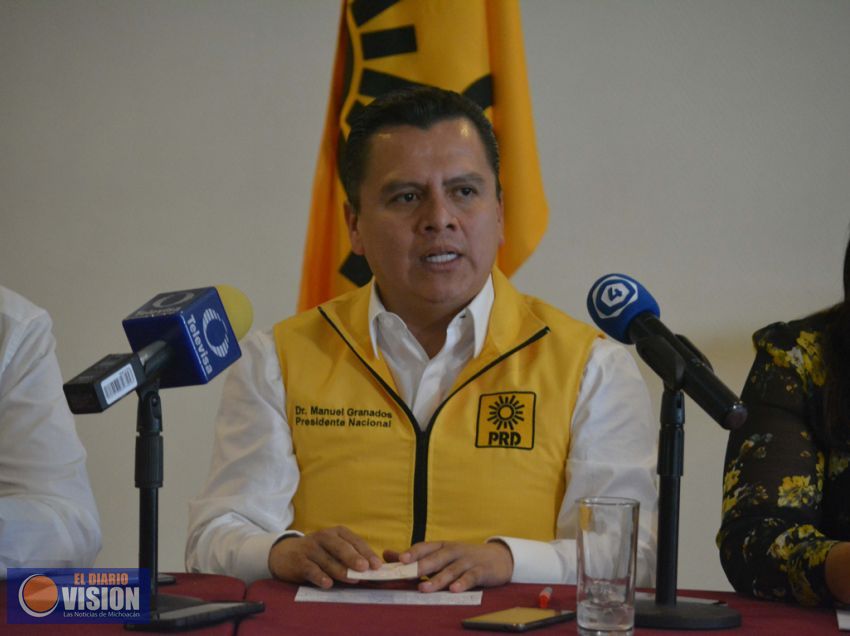 Renuncia Manuel Granados a la Dirigencia Nacional del PRD