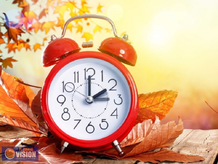 El domingo 28 de octubre concluye el Horario de Verano 2018