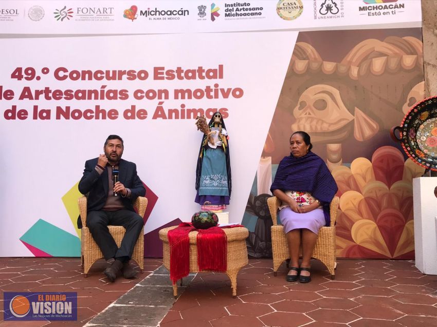 Todo listo para el Concurso Artesanal de Noche de Ánimas en Patzcuaro