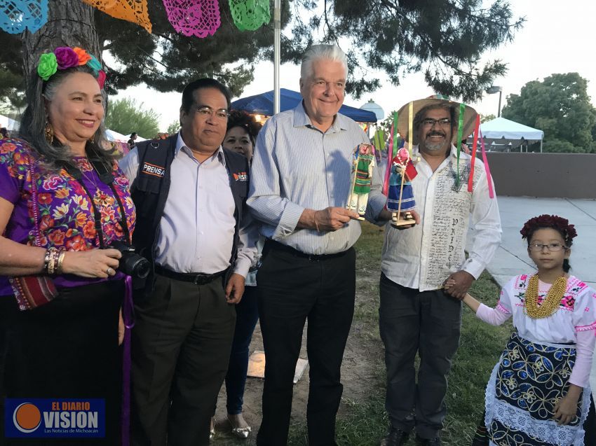 Steve Sisolak, candidato del Partido Demócrata, reitera su apoyo a la comunidad migrante michoacana