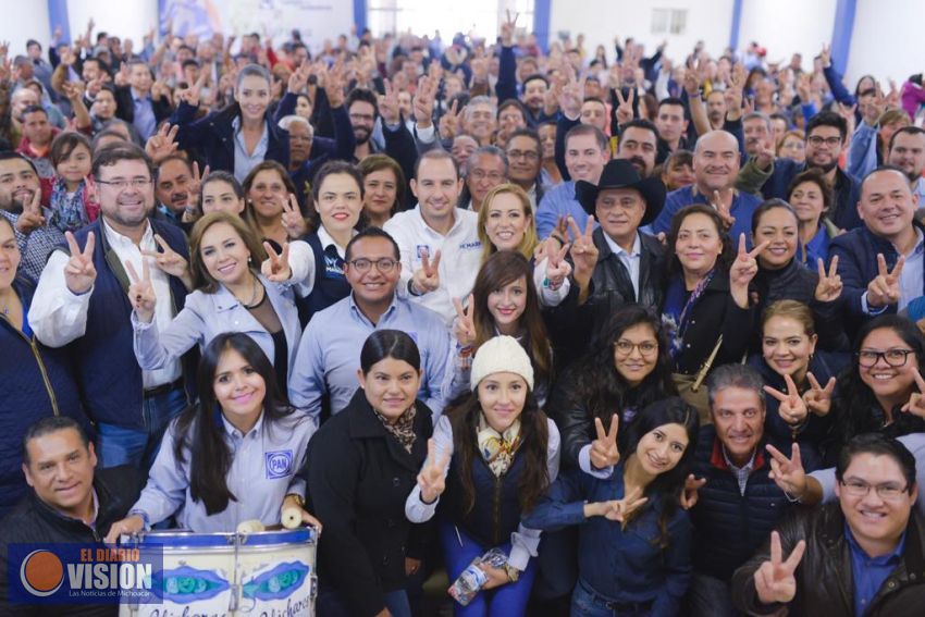 Tendremos una victoria  contundente: Marko Cortés 